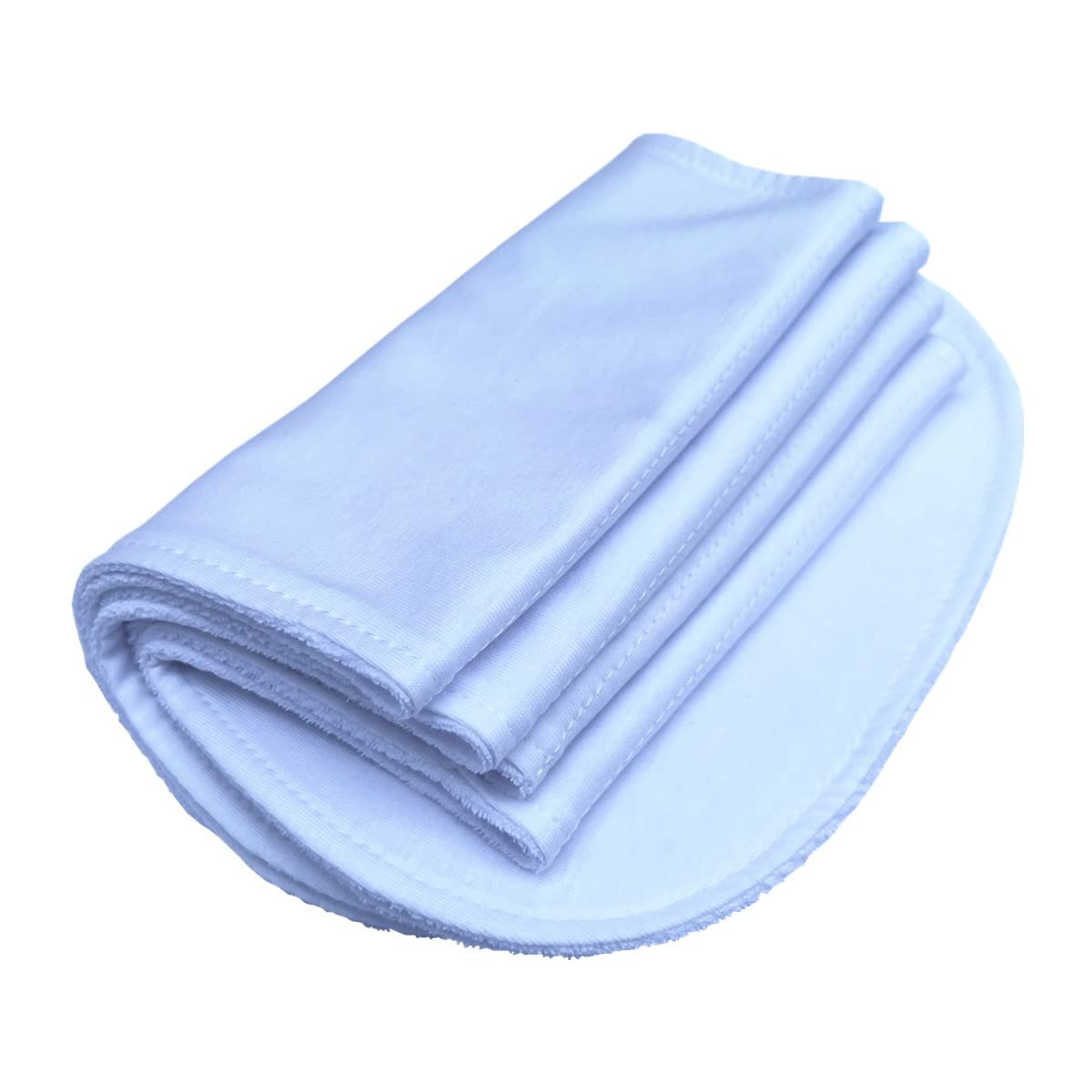 Baby Burp Cloths Baby Burp Set Curved Absorbent and Soft Valuable 4 Pack - Image 5